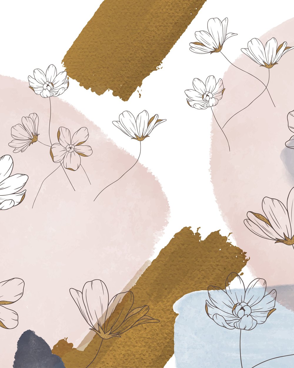 Fleurs au trait — collection Flower