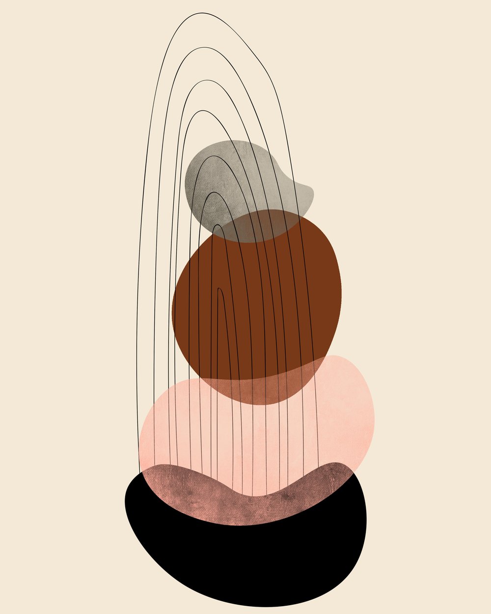 Équilibre — collection Formes contemporaines