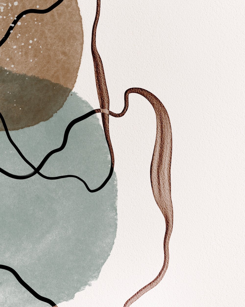 Trait libre — collection Formes contemporaines