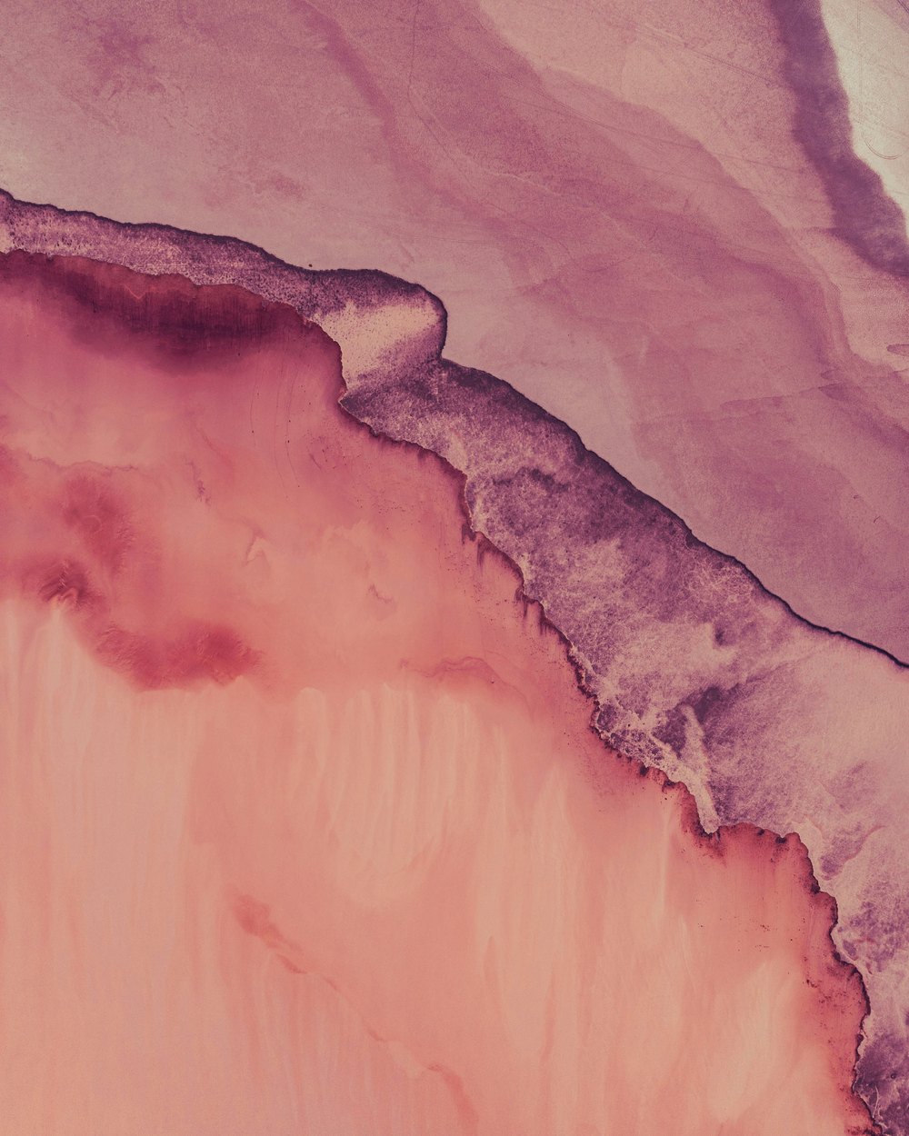 Terres roses — collection Paysages de sensation