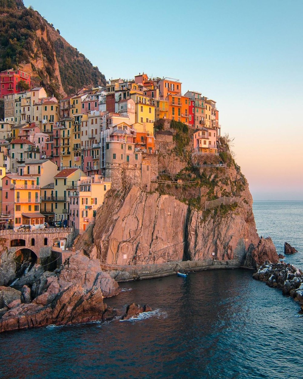 Village sur la mer — collection Paysages de sensation